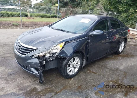 2013 Hyundai Sonata Gls из США, поврежденный, VIN 5NPEB4AC0DH615799